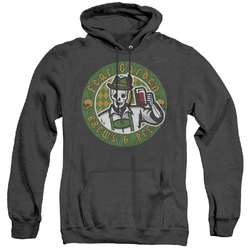 Hell Fest Fear Garden - Heather Pullover Hoodie Thick Cable Knit