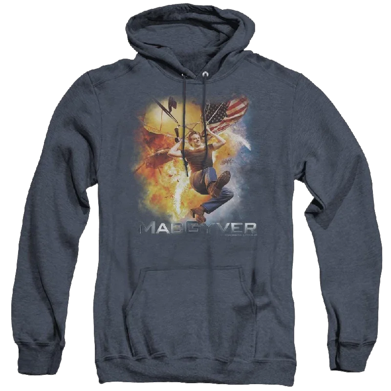 Macgyver Macgyver - Heather Pullover Hoodie Chenille Soft Sweater