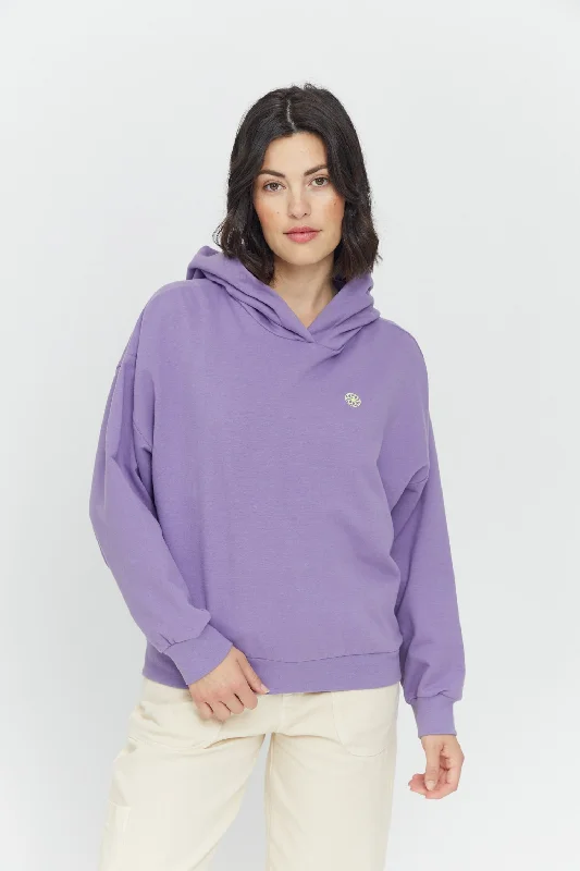 Nyssa Hoodie Hoodie with Hem Elastic Stretchable Comfortable