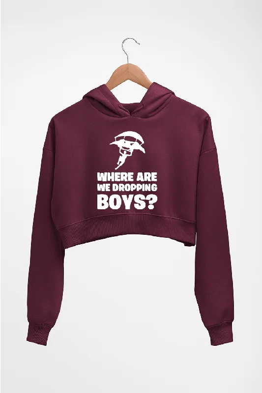 PUBG Where Are We Dropping Boys Crop HOODIE FOR WOMEN Hoodie Dress Longline Feminine PUBG Where Are We Dropping Boys Crop HOODIE FOR WOMEN Hoodie Dress Longline Feminine
