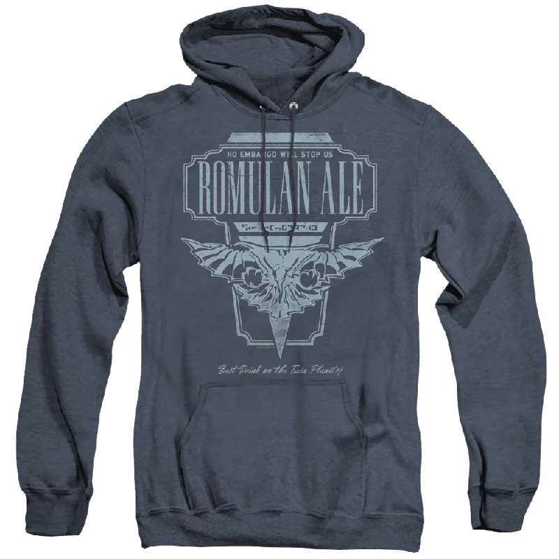 Star Trek The Next Generation Romulan Ale - Heather Pullover Hoodie Scalloped Neck Pullover Star Trek The Next Generation Romulan Ale - Heather Pullover Hoodie Scalloped Neck Pullover