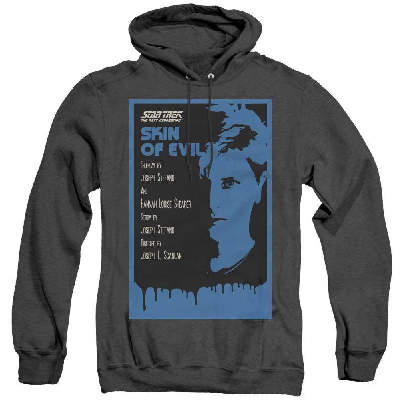 Star Trek The Next Generation Tng Season 1 Episode 23 - Heather Pullover Hoodie Angora Wool Cozy Star Trek The Next Generation Tng Season 1 Episode 23 - Heather Pullover Hoodie Angora Wool Cozy