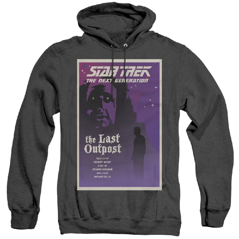 Star Trek The Next Generation Tng Season 1 Episode 5 - Heather Pullover Hoodie Cap Sleeve Casual