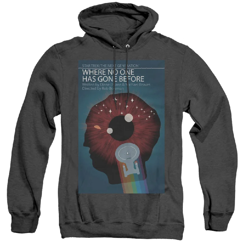 Star Trek The Next Generation Tng Season 1 Episode 6 - Heather Pullover Hoodie Boyleg Sleeve Pullover