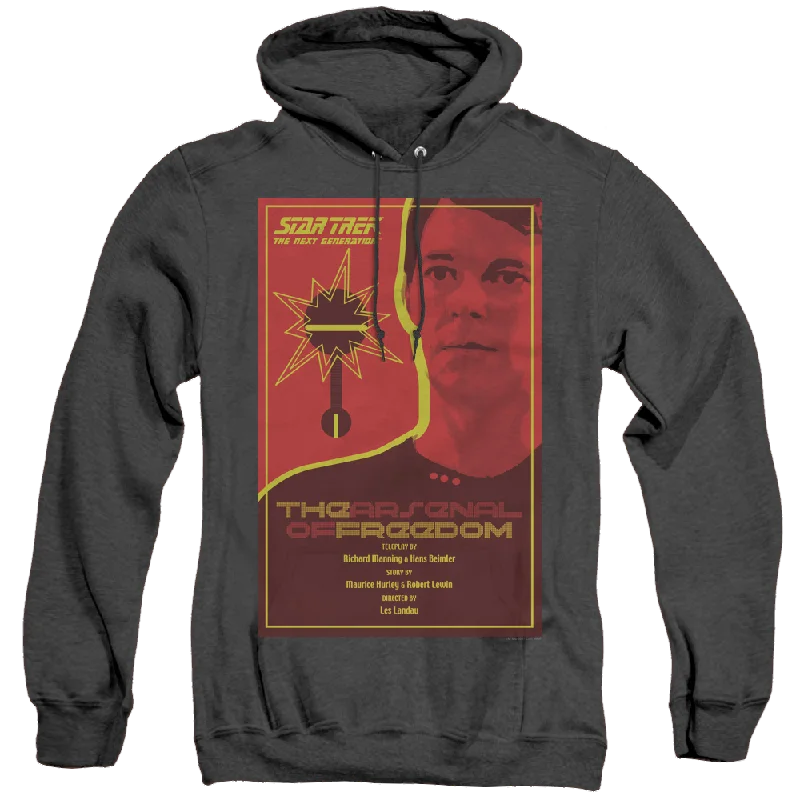 Star Trek The Next Generation Tng Season 1 Episode 21 - Heather Pullover Hoodie Chenille Soft Sweater Star Trek The Next Generation Tng Season 1 Episode 21 - Heather Pullover Hoodie Chenille Soft Sweater