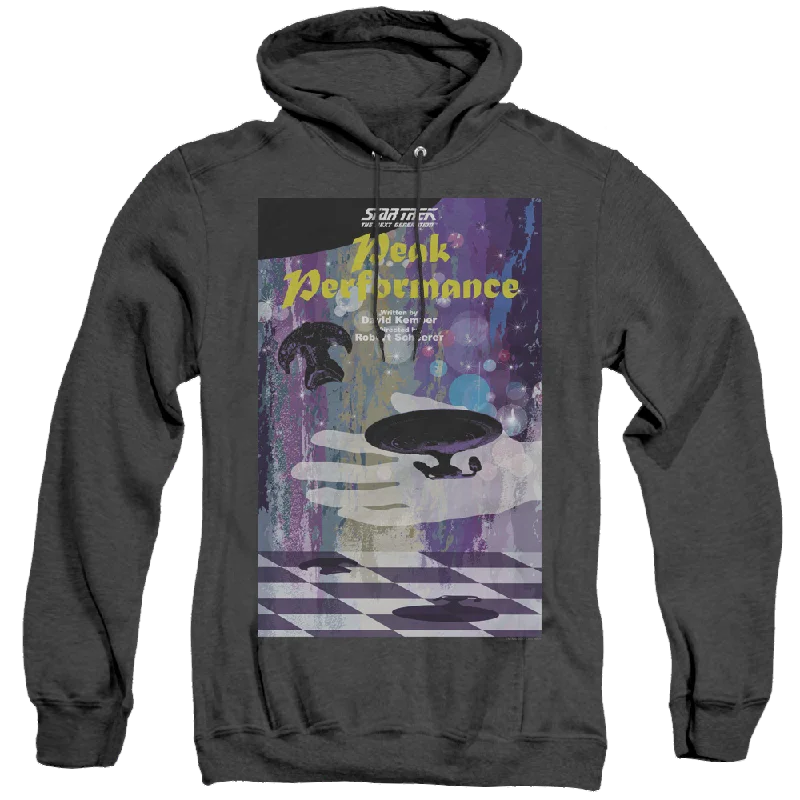 Star Trek The Next Generation Tng Season 2 Episode 21 - Heather Pullover Hoodie Surplice Neck Pullover