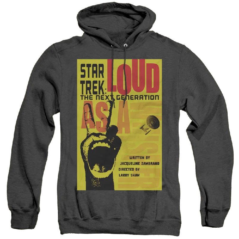 Star Trek The Next Generation Tng Season 2 Episode 5 - Heather Pullover Hoodie Short Sleeve Top Star Trek The Next Generation Tng Season 2 Episode 5 - Heather Pullover Hoodie Short Sleeve Top