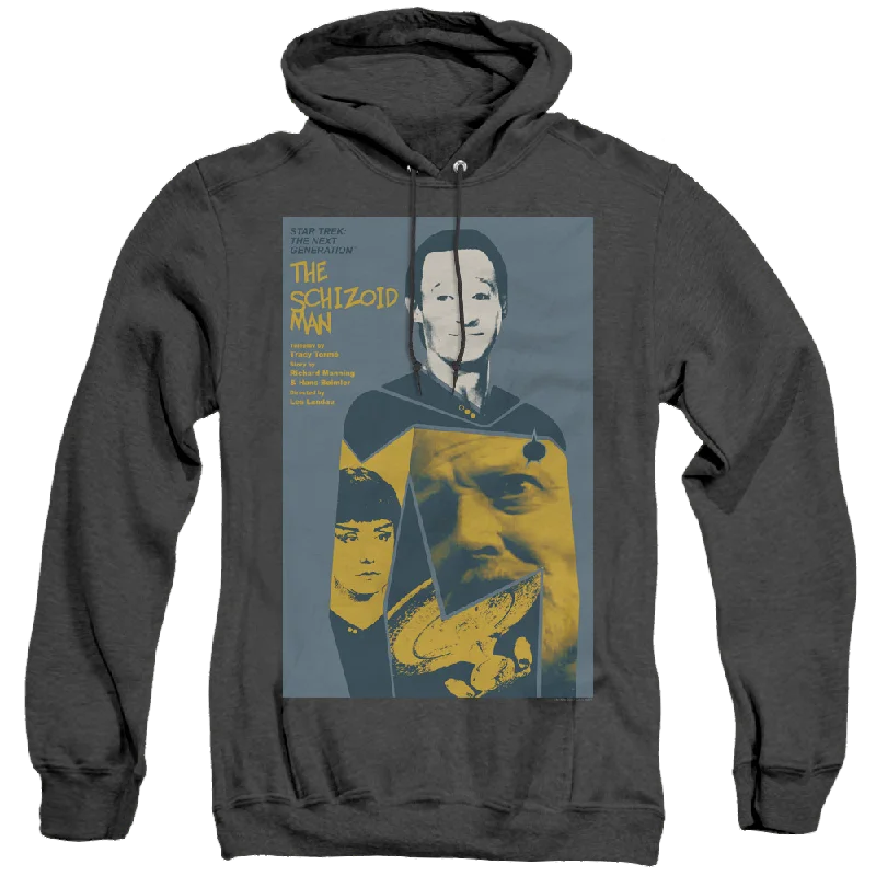 Star Trek The Next Generation Tng Season 2 Episode 6 - Heather Pullover Hoodie Long Sleeve Pullover Star Trek The Next Generation Tng Season 2 Episode 6 - Heather Pullover Hoodie Long Sleeve Pullover