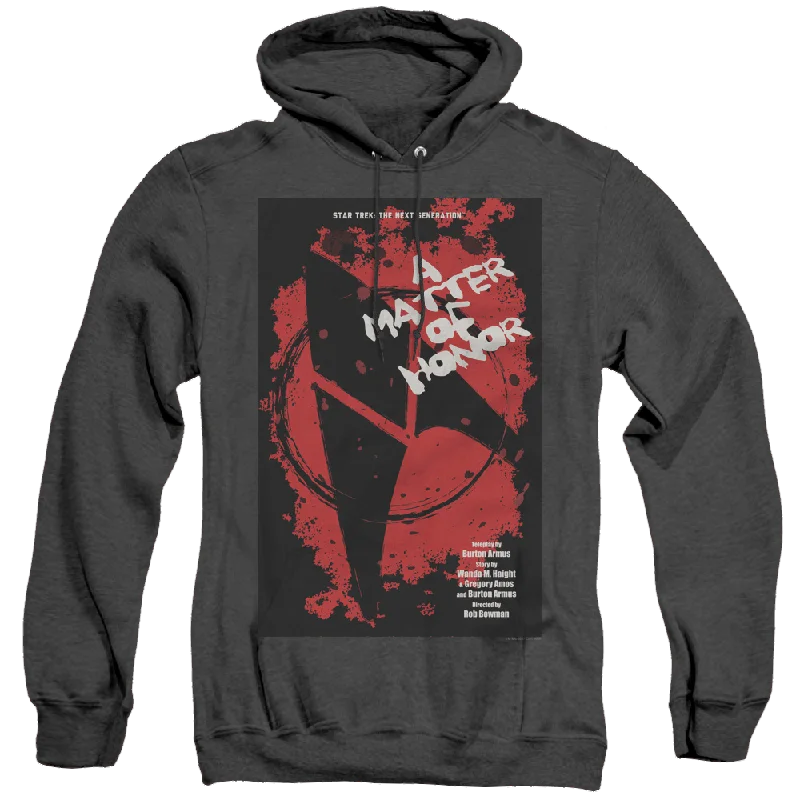 Star Trek The Next Generation Tng Season 2 Episode 8 - Heather Pullover Hoodie Open Front Cardigan Star Trek The Next Generation Tng Season 2 Episode 8 - Heather Pullover Hoodie Open Front Cardigan