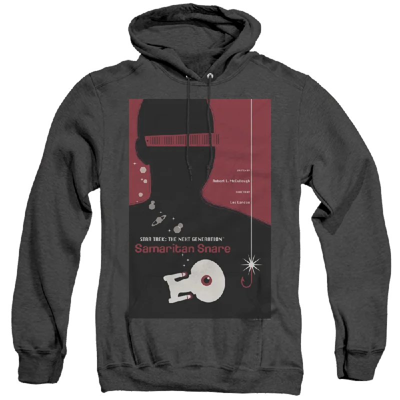 Star Trek The Next Generation Tng Season 2 Episode 17 - Heather Pullover Hoodie Cable Knit Chunky Star Trek The Next Generation Tng Season 2 Episode 17 - Heather Pullover Hoodie Cable Knit Chunky