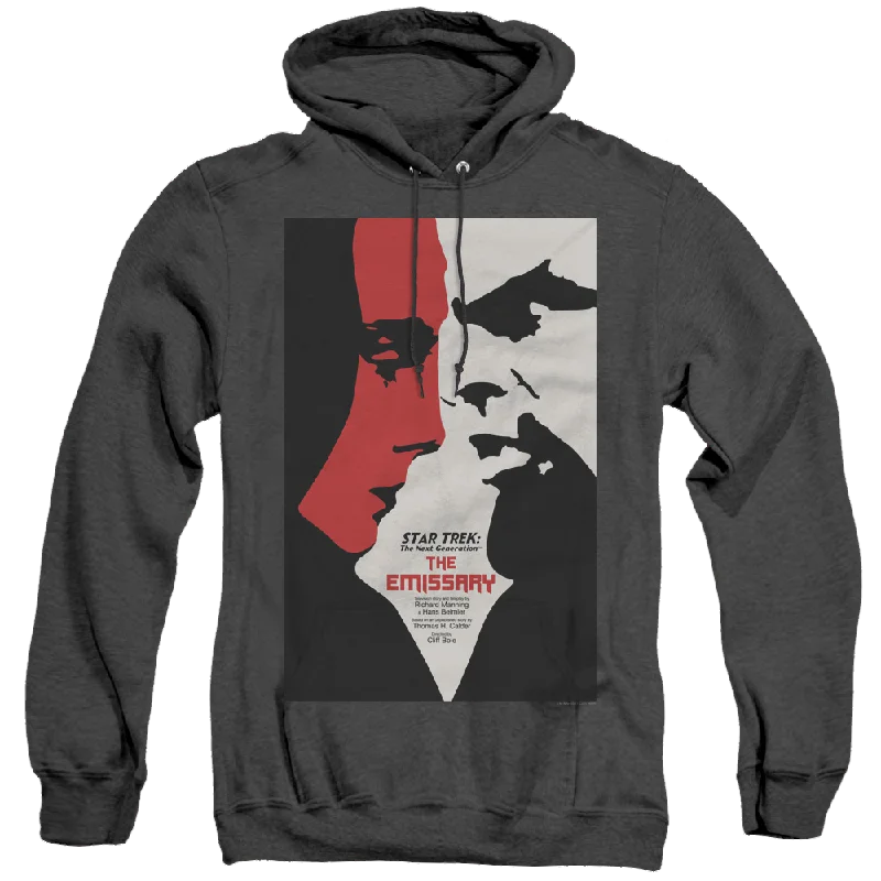 Star Trek The Next Generation Tng Season 2 Episode 20 - Heather Pullover Hoodie Turtleneck Warm Pullover Star Trek The Next Generation Tng Season 2 Episode 20 - Heather Pullover Hoodie Turtleneck Warm Pullover