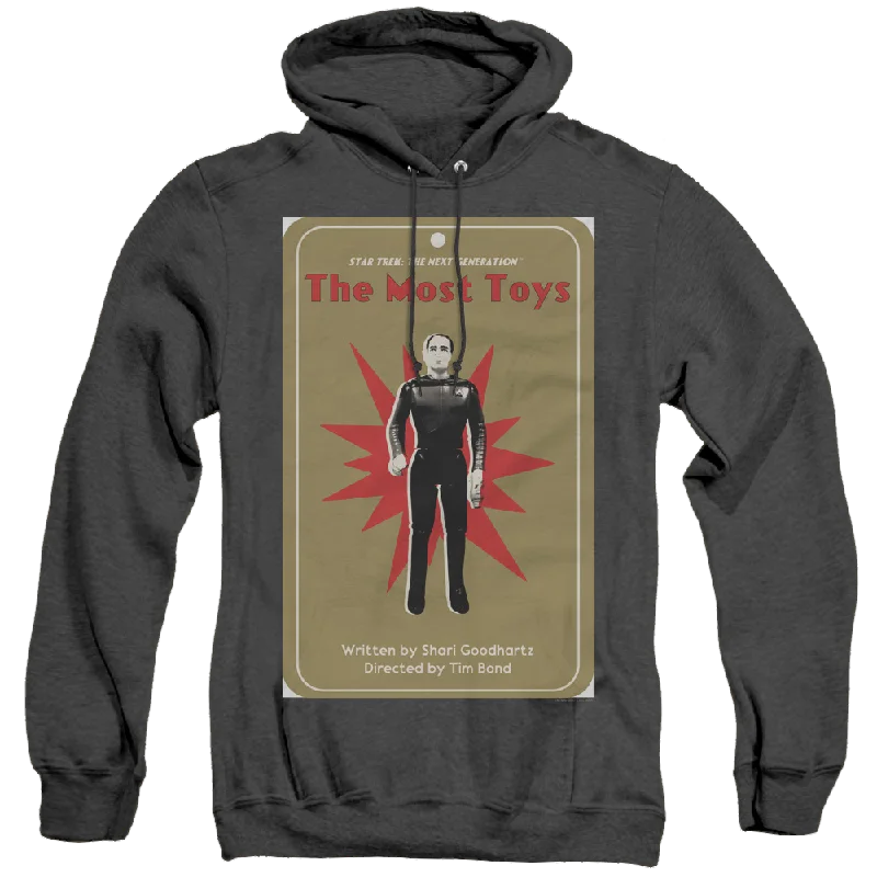 Star Trek The Next Generation Tng Season 3 Episode 22 - Heather Pullover Hoodie Cowl Neck Pullover Star Trek The Next Generation Tng Season 3 Episode 22 - Heather Pullover Hoodie Cowl Neck Pullover