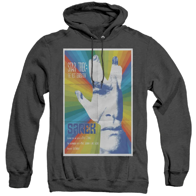 Star Trek The Next Generation Tng Season 3 Episode 23 - Heather Pullover Hoodie Crew Neck Wool Star Trek The Next Generation Tng Season 3 Episode 23 - Heather Pullover Hoodie Crew Neck Wool