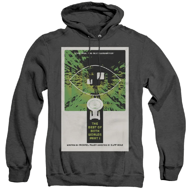 Star Trek The Next Generation Tng Season 3 Episode 26 - Heather Pullover Hoodie Bateau Neck Pullover Star Trek The Next Generation Tng Season 3 Episode 26 - Heather Pullover Hoodie Bateau Neck Pullover