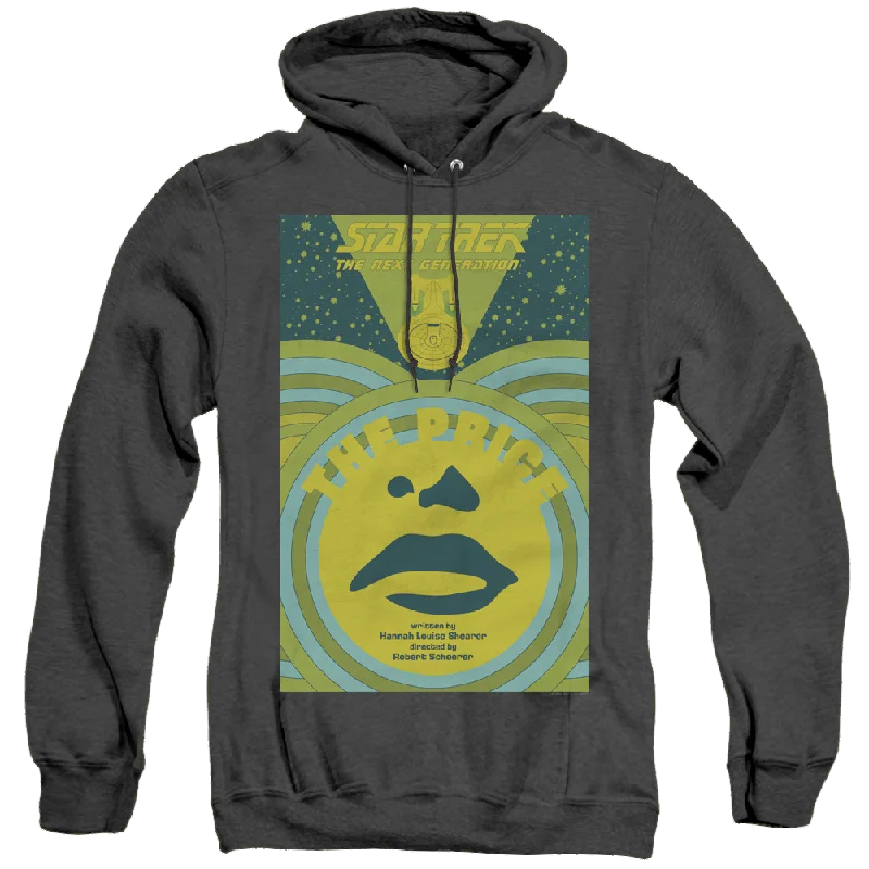 Star Trek The Next Generation Tng Season 3 Episode 8 - Heather Pullover Hoodie Peter Pan Collar Star Trek The Next Generation Tng Season 3 Episode 8 - Heather Pullover Hoodie Peter Pan Collar