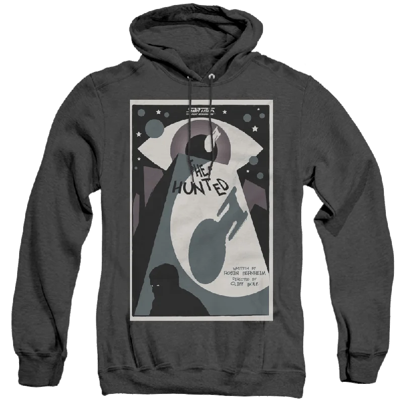 Star Trek The Next Generation Tng Season 3 Episode 11 - Heather Pullover Hoodie Oblong Neck Pullover Star Trek The Next Generation Tng Season 3 Episode 11 - Heather Pullover Hoodie Oblong Neck Pullover