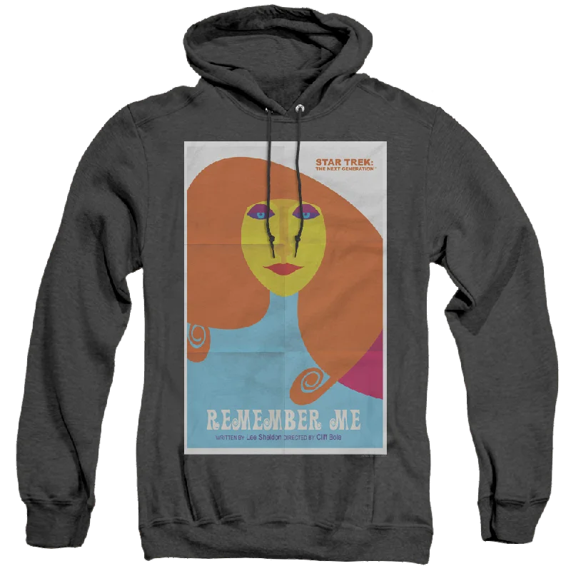Star Trek The Next Generation Tng Season 4 Episode 5 - Heather Pullover Hoodie Tight Sleeve Top Star Trek The Next Generation Tng Season 4 Episode 5 - Heather Pullover Hoodie Tight Sleeve Top