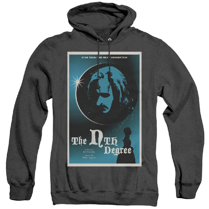 Star Trek The Next Generation Tng Season 4 Episode 19 - Heather Pullover Hoodie Ruffle Sleeve Feminine Star Trek The Next Generation Tng Season 4 Episode 19 - Heather Pullover Hoodie Ruffle Sleeve Feminine
