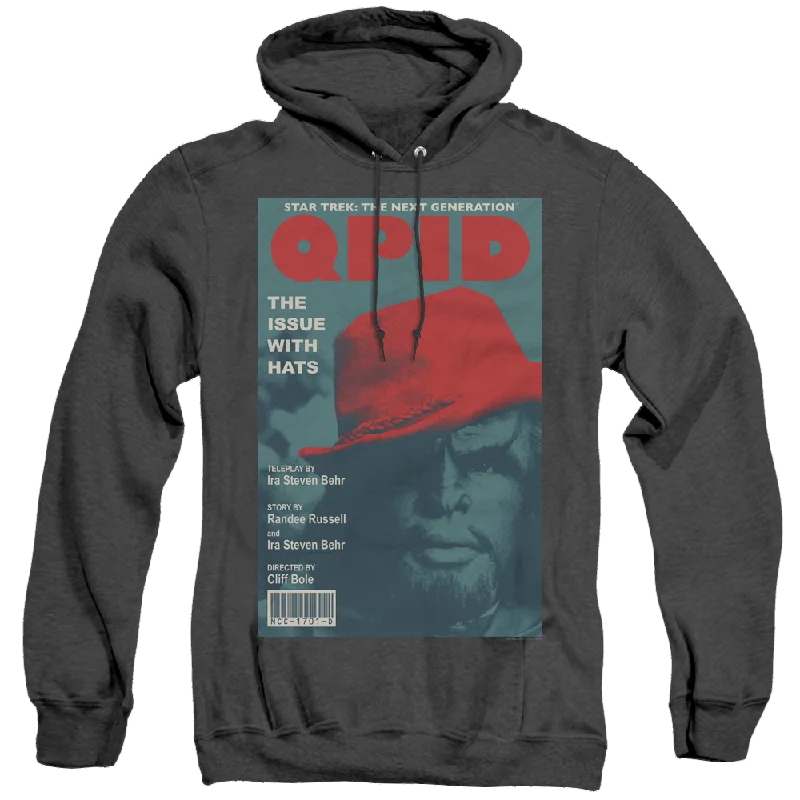 Star Trek The Next Generation Tng Season 4 Episode 20 - Heather Pullover Hoodie Over Sleeve Pullover Star Trek The Next Generation Tng Season 4 Episode 20 - Heather Pullover Hoodie Over Sleeve Pullover