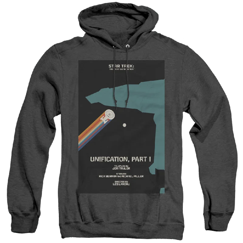 Star Trek The Next Generation Tng Season 5 Episode 7 - Heather Pullover Hoodie Bolero Style Sweater Star Trek The Next Generation Tng Season 5 Episode 7 - Heather Pullover Hoodie Bolero Style Sweater