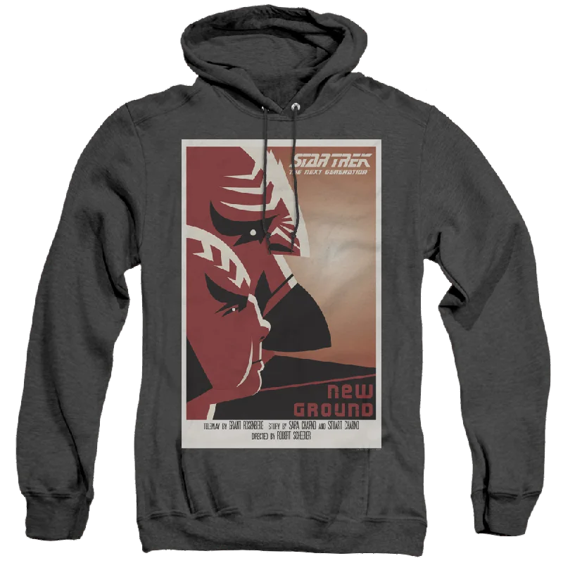 Star Trek The Next Generation Tng Season 5 Episode 10 - Heather Pullover Hoodie Bell Sleeve Stylish Star Trek The Next Generation Tng Season 5 Episode 10 - Heather Pullover Hoodie Bell Sleeve Stylish