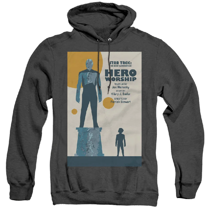 Star Trek The Next Generation Tng Season 5 Episode 11 - Heather Pullover Hoodie Batwing Sleeve Top Star Trek The Next Generation Tng Season 5 Episode 11 - Heather Pullover Hoodie Batwing Sleeve Top