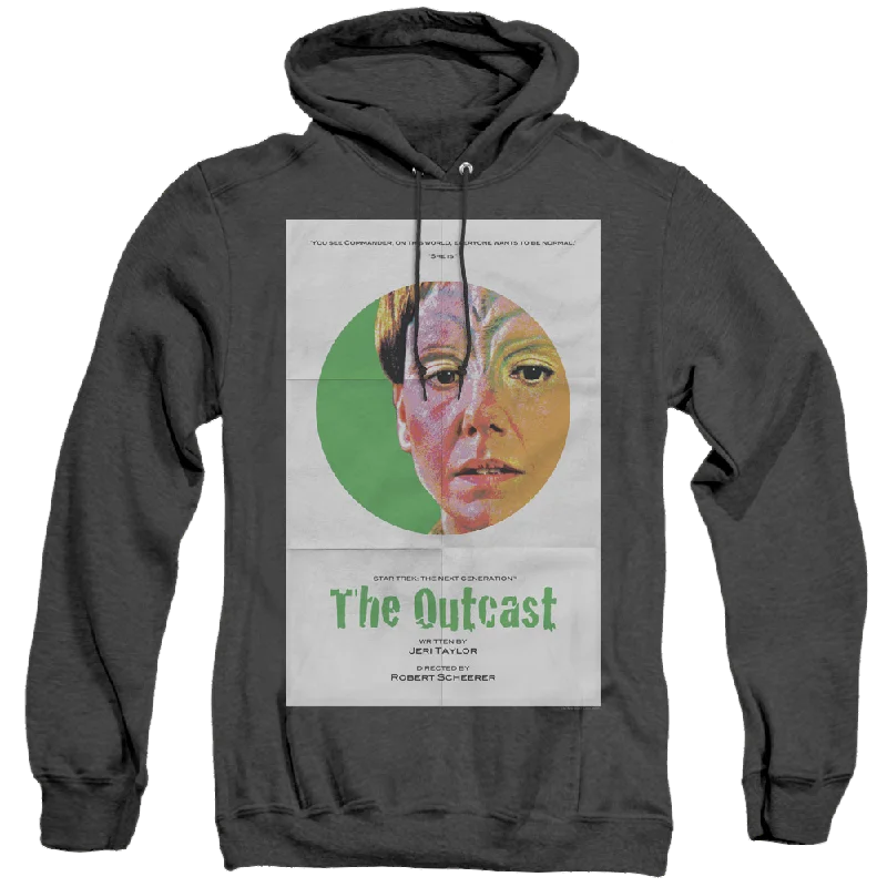 Star Trek The Next Generation Tng Season 5 Episode 17 - Heather Pullover Hoodie Chenille Soft Sweater Star Trek The Next Generation Tng Season 5 Episode 17 - Heather Pullover Hoodie Chenille Soft Sweater