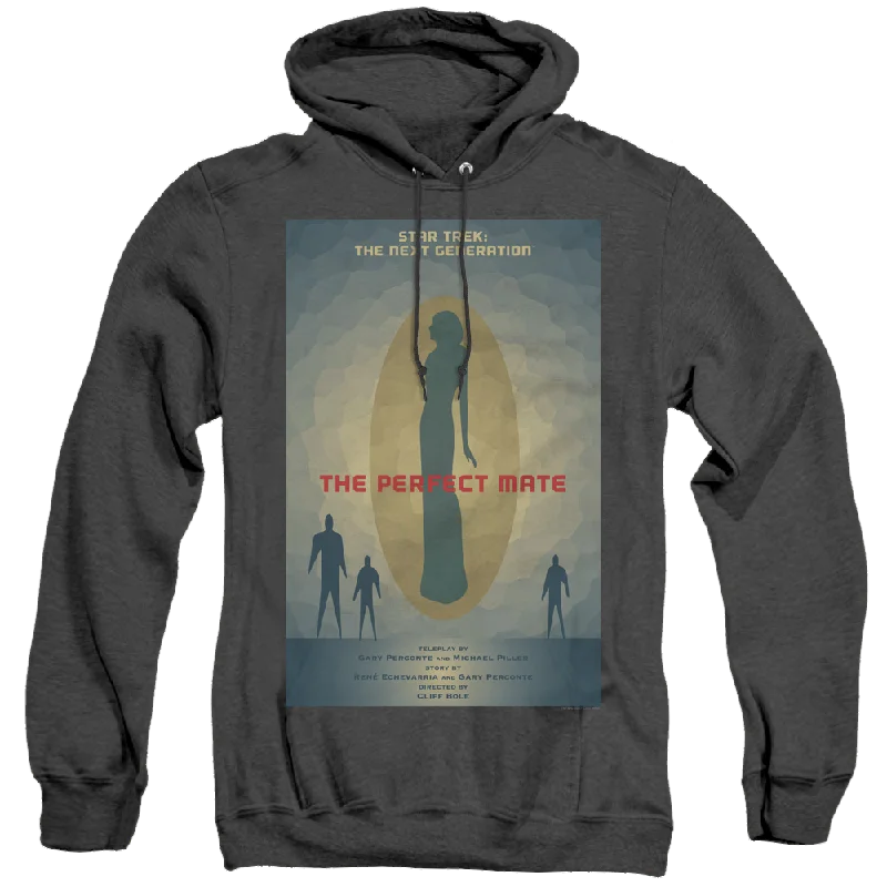 Star Trek The Next Generation Tng Season 5 Episode 21 - Heather Pullover Hoodie Thick Cable Knit Star Trek The Next Generation Tng Season 5 Episode 21 - Heather Pullover Hoodie Thick Cable Knit