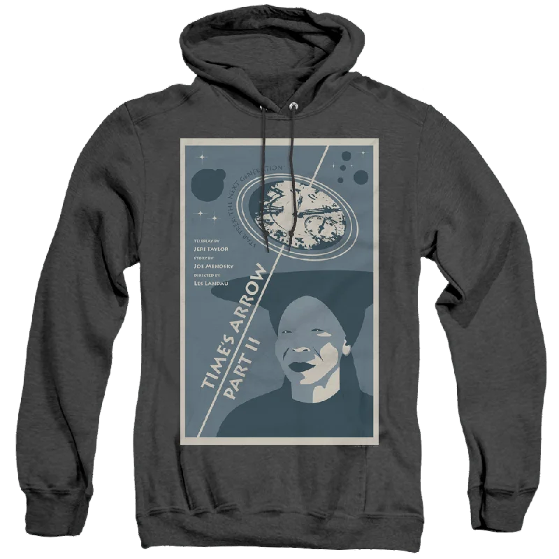 Star Trek The Next Generation Tng Season 6 Episode 1 - Heather Pullover Hoodie Short Sleeve Top Star Trek The Next Generation Tng Season 6 Episode 1 - Heather Pullover Hoodie Short Sleeve Top