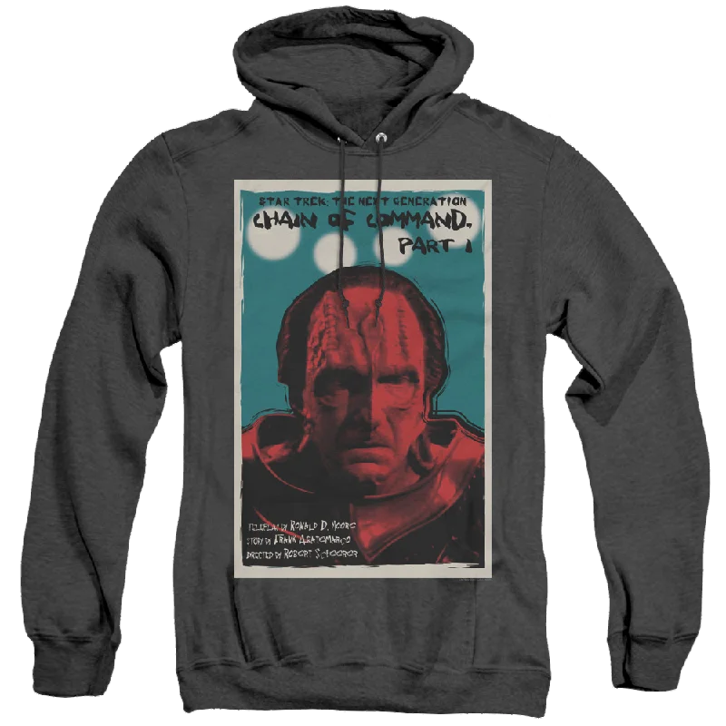 Star Trek The Next Generation Tng Season 6 Episode 10 - Heather Pullover Hoodie Turtleneck Warm Pullover Star Trek The Next Generation Tng Season 6 Episode 10 - Heather Pullover Hoodie Turtleneck Warm Pullover