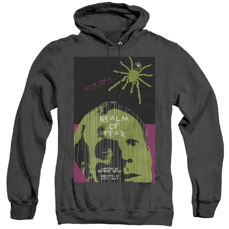 Star Trek The Next Generation Tng Season 6 Episode 2 - Heather Pullover Hoodie Long Sleeve Pullover Star Trek The Next Generation Tng Season 6 Episode 2 - Heather Pullover Hoodie Long Sleeve Pullover