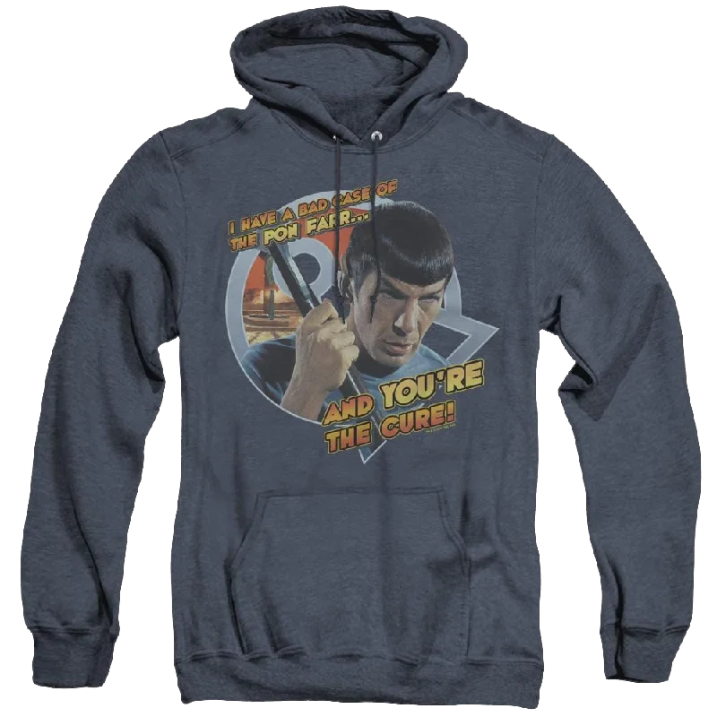 Star Trek The Original Series Pon Far - Heather Pullover Hoodie Peter Pan Collar