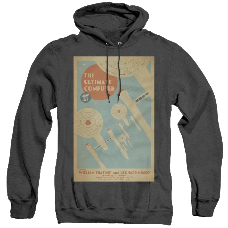 Star Trek The Original Series Tos Episode 53 - Heather Pullover Hoodie Boat Neck Sweater Star Trek The Original Series Tos Episode 53 - Heather Pullover Hoodie Boat Neck Sweater