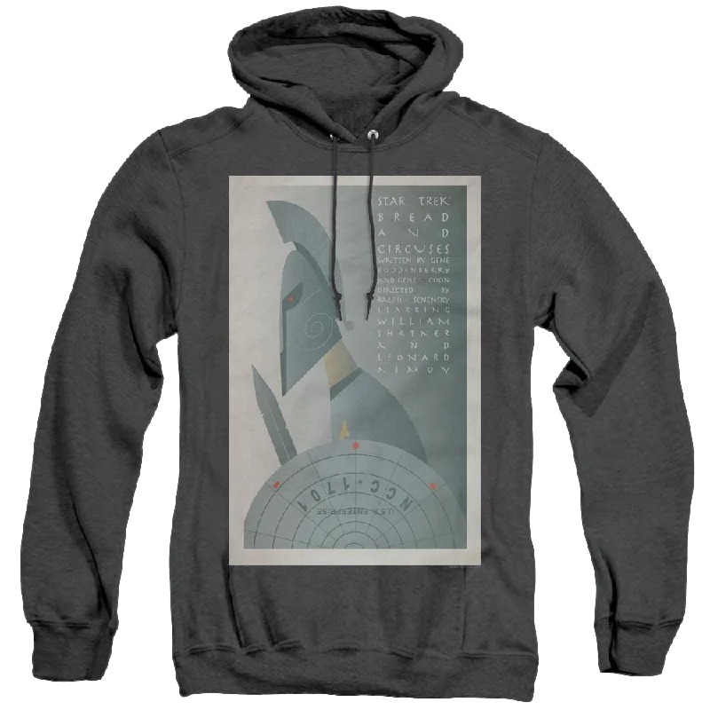 Star Trek The Original Series Tos Episode 54 - Heather Pullover Hoodie Asymmetrical Neck Pullover Star Trek The Original Series Tos Episode 54 - Heather Pullover Hoodie Asymmetrical Neck Pullover