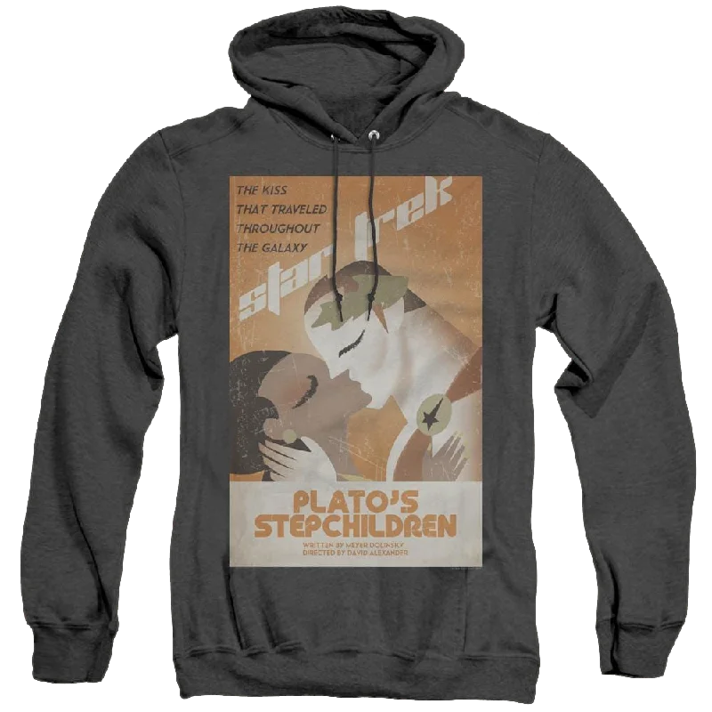 Star Trek The Original Series Tos Episode 65 - Heather Pullover Hoodie Short Sleeve Top Star Trek The Original Series Tos Episode 65 - Heather Pullover Hoodie Short Sleeve Top
