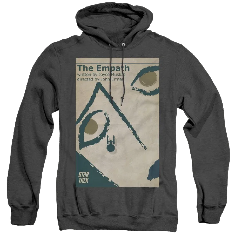 Star Trek The Original Series Tos Episode 67 - Heather Pullover Hoodie Sheath Sleeve Elegant Star Trek The Original Series Tos Episode 67 - Heather Pullover Hoodie Sheath Sleeve Elegant
