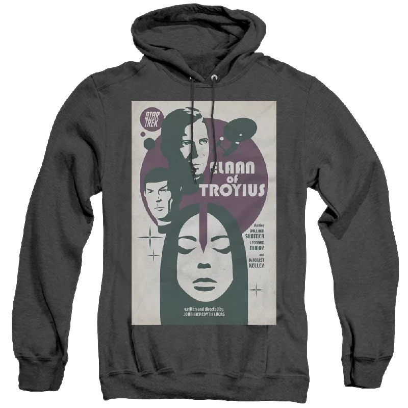 Star Trek The Original Series Tos Episode 68 - Heather Pullover Hoodie Set Sleeve Pullover Star Trek The Original Series Tos Episode 68 - Heather Pullover Hoodie Set Sleeve Pullover