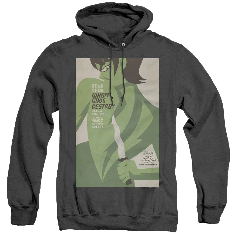 Star Trek The Original Series Tos Episode 69 - Heather Pullover Hoodie Sarouel Sleeve Pullover Star Trek The Original Series Tos Episode 69 - Heather Pullover Hoodie Sarouel Sleeve Pullover