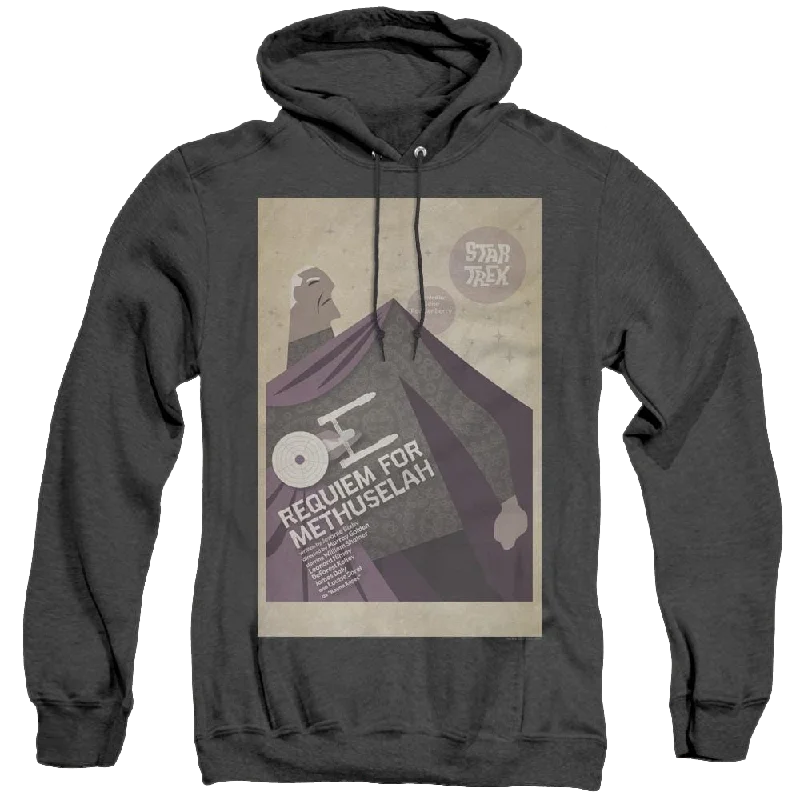 Star Trek The Original Series Tos Episode 74 - Heather Pullover Hoodie One Shoulder Top Star Trek The Original Series Tos Episode 74 - Heather Pullover Hoodie One Shoulder Top