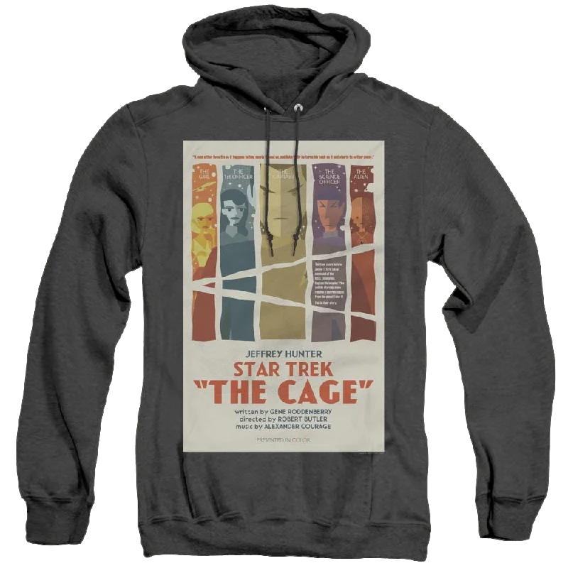 Star Trek The Original Series Tos Episode 80 - Heather Pullover Hoodie Slim Sleeve Pullover Star Trek The Original Series Tos Episode 80 - Heather Pullover Hoodie Slim Sleeve Pullover