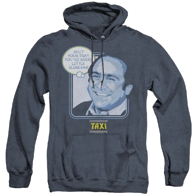 Taxi Shut Your Trap - Heather Pullover Hoodie Solo Sleeve Pullover