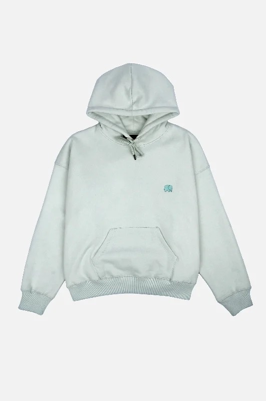 Trendsplant Organic Essential Oversized Hoodie Mint Green Hoodie with Toggle Buttons Decorative Unique Trendsplant Organic Essential Oversized Hoodie Mint Green Hoodie with Toggle Buttons Decorative Unique