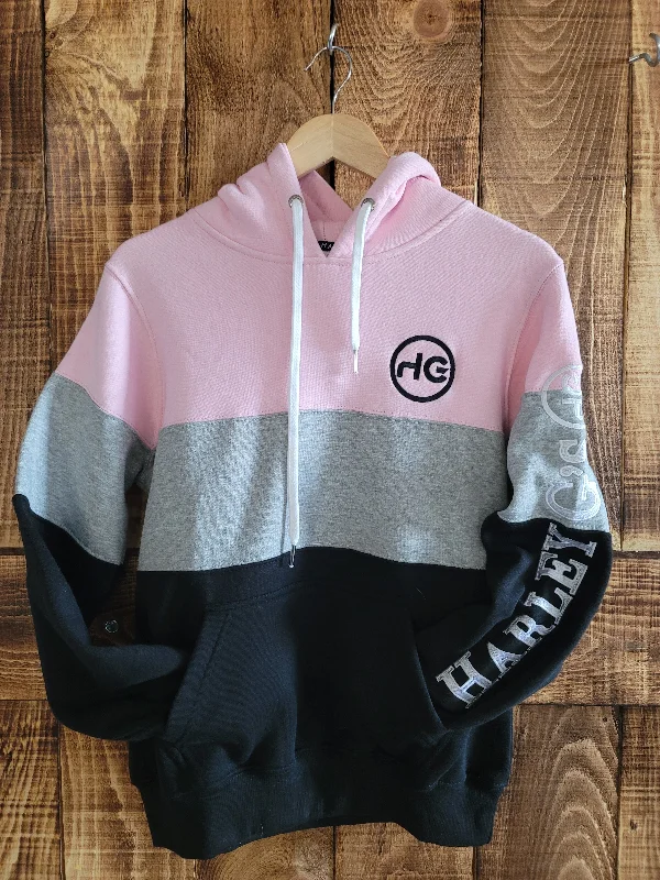 TRI COLOR HG HOODIE Hoodie with Stripes Bold Sporty
