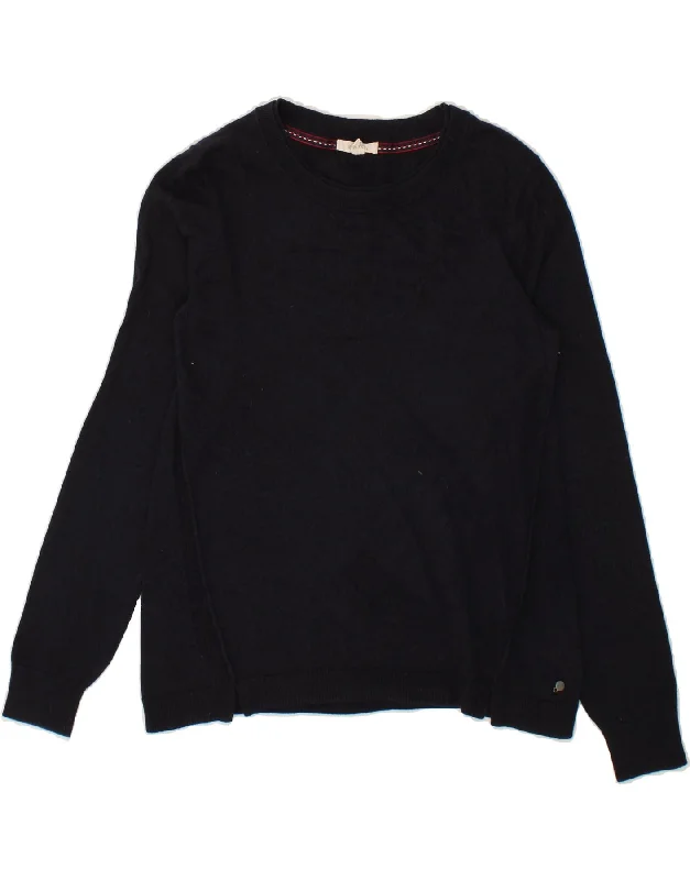 WHITE STUFF Womens Boat Neck Jumper Sweater UK 10 Small Navy Blue Fleece Fabric Down Fabric Feather Fabric WHITE STUFF Womens Boat Neck Jumper Sweater UK 10 Small Navy Blue Fleece Fabric Down Fabric Feather Fabric