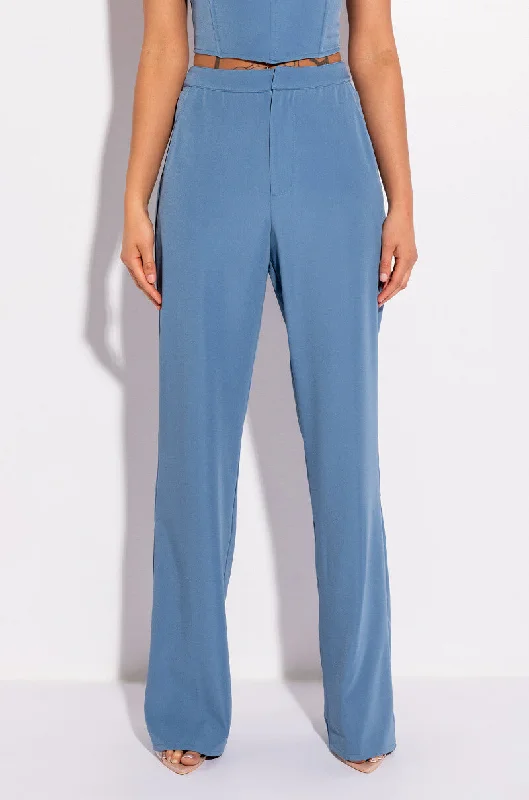 GET UP WIDE LEG TROUSERS Trousers Denim Blue