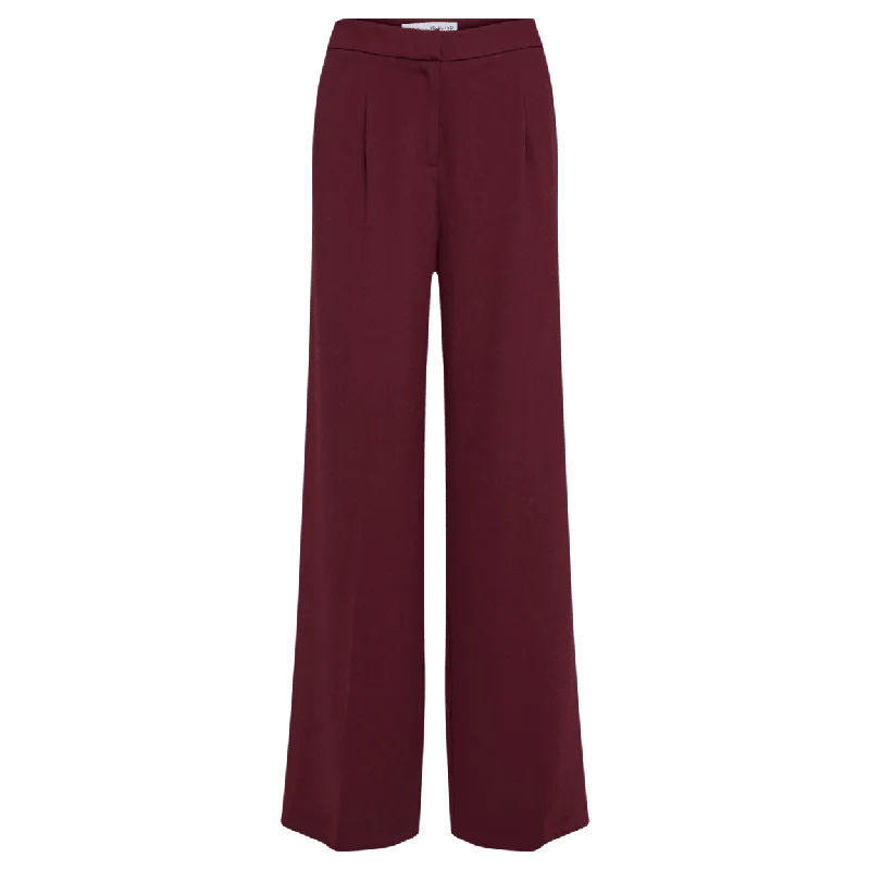 Selected Femme Tinni Wide Leg Trousers Trousers Cargo Utility