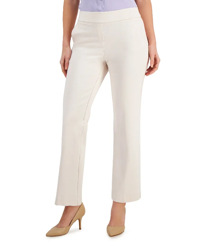 Anne Klein Pull On Trousers Trousers Canvas Durable