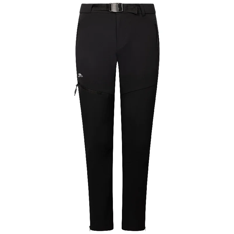 Bernia Womens Slim Fit Stretch Walking Trousers in Black Trousers Evening Elegant
