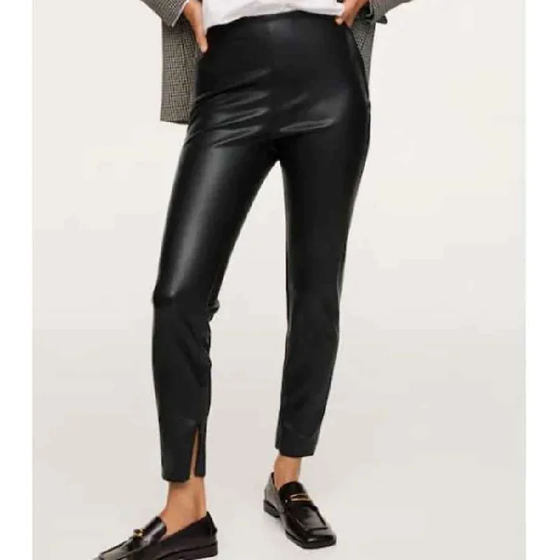 Faux Leather Skinny Trousers Trousers Vintage Classic