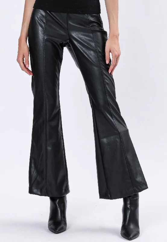 FORCE TROUSERS BLACK Trousers stylish elegant